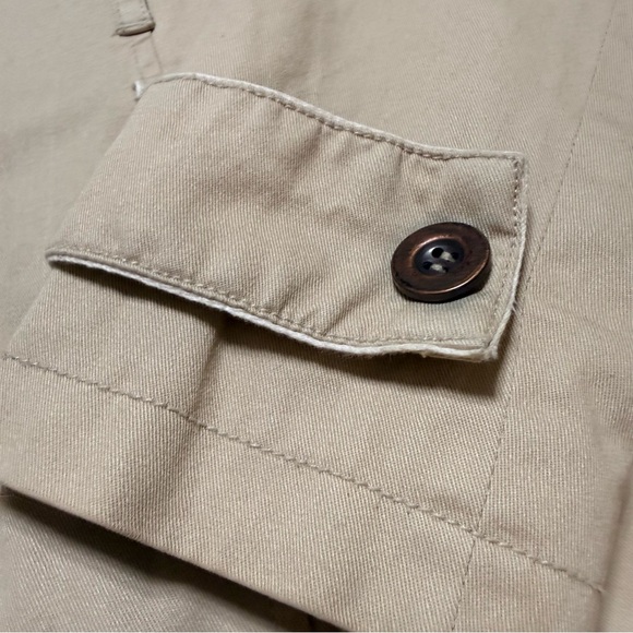 Anthropologie | Tulle | Women's Tan Trench Coat | Sz M - Picture 4 of 10